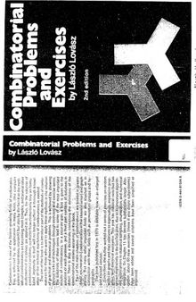 Combinatorial problems and exercises