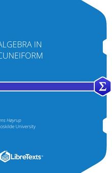 Algebra in Cuneiform