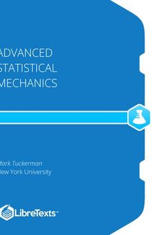 Advanced Statistical Mechanics