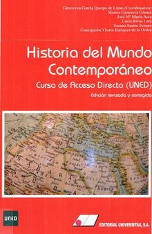 Historia del Mundo Contemporáneo.: Curso de Acceso Directo