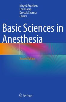 Basic Sciences in Anesthesia