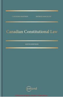 Canadian Constitutional Law