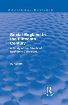 Social England in the Fifteenth Century