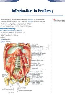 Physics Wallah MedEd Notes Anatomy