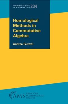 Homological Methods in Commutative Algebra