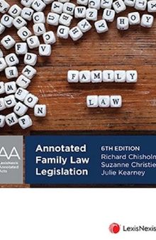 Annotated Family Law Legislation