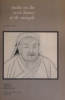 Studies on The Secret History of the Mongols