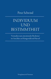 Individuum und Bestimmtheit: Vorstudien zum 