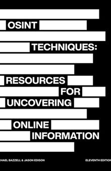 OSINT Techniques: Resources for Uncovering Online Information