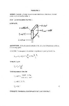 Incropera Fundamentals of Heat and Mass Transfer