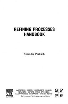 Refining processes handbook