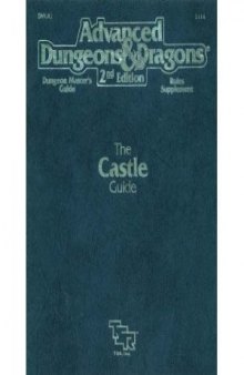 Castle Guide (Advanced Dungeons & Dragons, 2nd Edition, Dungeon Master's Guide Rules Supplement 2114 DMGR2) (Advanced Dungeons and Dragons)