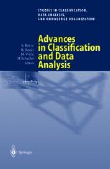 Advances in Classification and Data Analysis