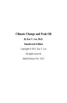 Climate Change and Peak Oil