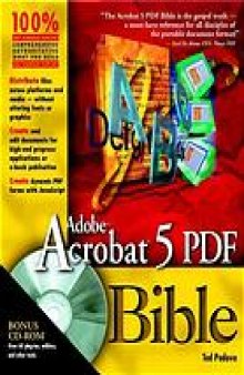 Adobe Acrobat 5 PDF bible