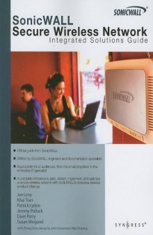 Sonic: WALL Secure Wireless Network Integrated Solutions Guide