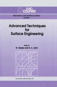 Advanced Techniques for Surface Engineering