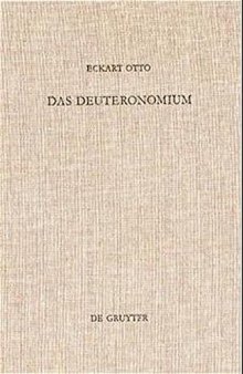 Das Deuteronomium: Politische Theologie und Rechtsreform in Juda und Assyrien