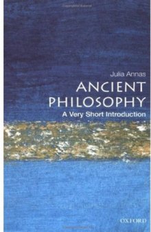 Annas, Ancient Philosophy