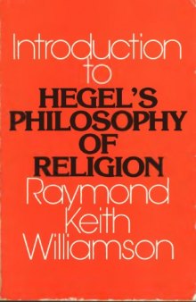 Introduction to Hegel’s Philosophy of Religion  