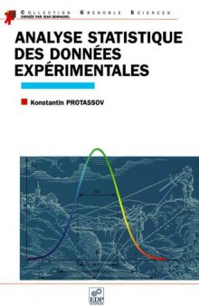 Analyse statistique des données expérimentales