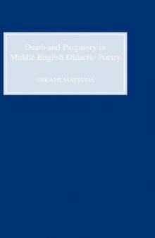 Death and purgatory in Middle English didactic poetry
