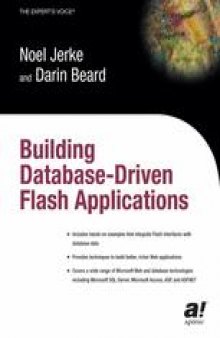 Building Database-Driven Flash Applications