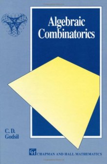 Algebraic Combinatorics (Chapman Hall Crc  Mathematics Series)