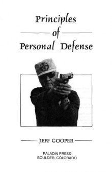 Principles Of Personal Defense  Martial Arts   Self Defense 
