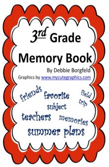 3rd Grade Memory Book for End of Year Using Reading/Writing Skills