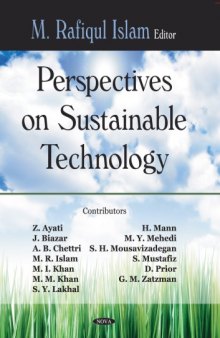 Perspectives on Sustainable Technology
