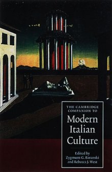 The Cambridge Companion to Modern Italian Culture (Cambridge Companions to Culture)