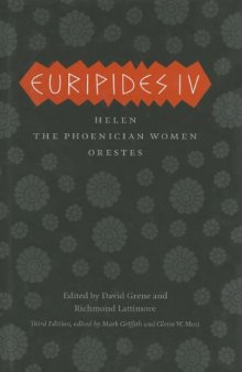 Euripides IV: The Complete Greek Tragedies, Third Edition