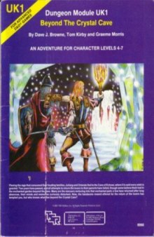 Beyond the Crystal Cave (Advanced Dungeons & Dragons Module UK1)