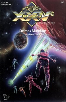 Deimos Mandate (Buck Rogers RPG module XXVCA3)