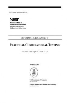 Practical Combinatorial Testing