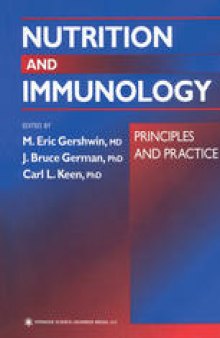 Nutrition and Immunology: Principles and Practice