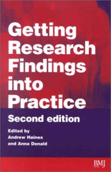 Getting Research Findings into Practice, 2nd edition