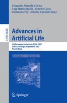 Advances in Artificial Life: 9th European Conference, ECAL 2007, Lisbon, Portugal, September 10-14, 2007. Proceedings