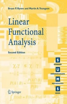 Linear Functional Analysis (Springer Undergraduate Mathematics Series)