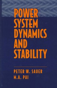 Power System Dynamics and Stability