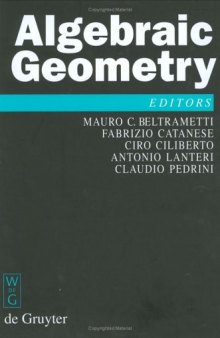 Algebraic Geometry: A Volume in Memory of Paolo Francia