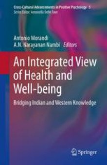 An Integrated View of Health and Well-being: Bridging Indian and Western Knowledge
