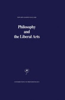 Philosophy and the Liberal Arts
