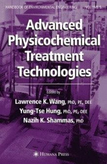 Advanced Physicochemical Treatment Technologies: Volume 5 (Handbook of Environmental Engineering)