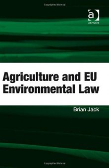 Agriculture and EU Environmental Law  
