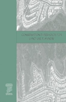 Conservation Thresholds for Land Use Planners
