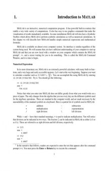 Ordinary Differential Equations Using MATLAB, Third Edition 