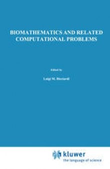 Biomathematics and Related Computational Problems