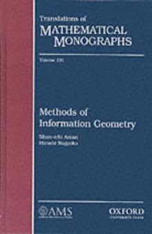 Methods of information geometry